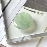 8.25 cts A-Grade Natural Light Green Jadeite Cabochon No.172115