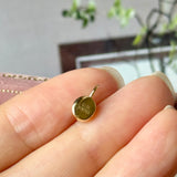 Icy A-Grade Apple Green Jadeite Petite Dolly Pendant No.172999