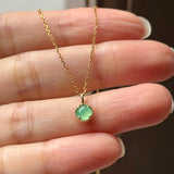Icy A-Grade Apple Green Jadeite Petite Dolly Pendant No.173001