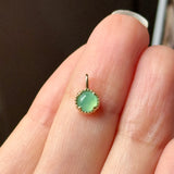 Icy A-Grade Apple Green Jadeite Petite Dolly Pendant No.173001