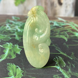 A-Grade Green Jadeite Ruyi Pendant No.220193