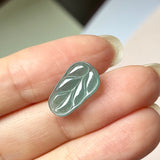 3.15 cts Icy A-Grade Natural Bluish Green Jadeite Leaf Shape No.130409