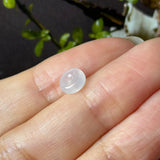 Icy A-Grade Natural Jadeite Mini Bagel Piece No. 173010