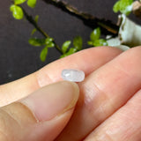 Icy A-Grade Natural Jadeite Mini Bagel Piece No. 173010