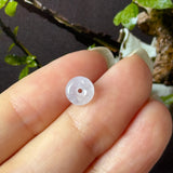 Icy A-Grade Natural Jadeite Mini Bagel Piece No. 173010