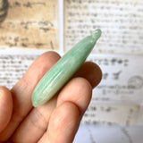 A-Grade Light Green Jadeite Ruyi Pendant No.171065