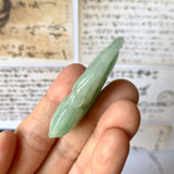 A-Grade Light Green Jadeite Ruyi Pendant No.171065