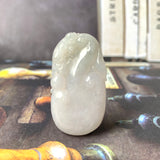 A-Grade Light Lavender Jadeite Ruyi Pendant No.170929