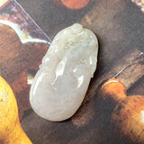 A-Grade Light Lavender Jadeite Ruyi Pendant No.170929