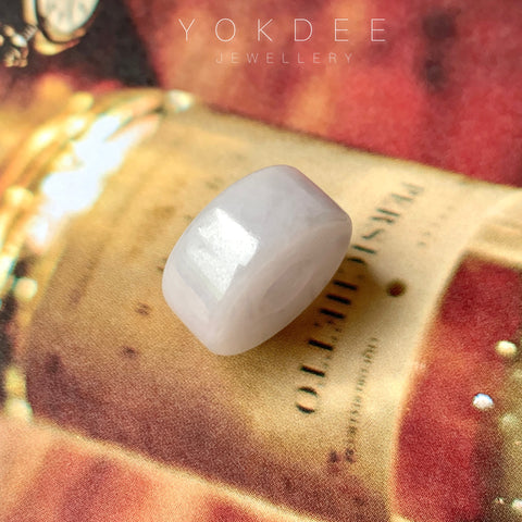 A-Grade Natural Lavender Jadeite Barrel No.170478