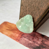 A-Grade Natural Light Green Jadeite Buddha Pendant No. 220473