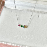 Icy Hulu Jadeite Lucky Charm Necklace No. 173026