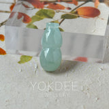 A-Grade Light Green Jadeite Hulu (Calabash) Pendant No. 172725