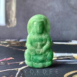 A-Grade Natural Imperial Green Jadeite Goddess of Mercy Pendant No.170801