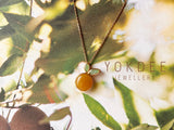Custom A-Grade Natural Jadeite Mandarin Orange Bracelet No.172193