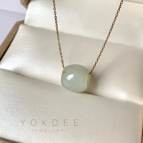 A-Grade Natural Jadeite Barrel No.220671