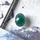 4.35 cts A-Grade Natural Bluish Green Jadeite Oval Cabochon No.130394