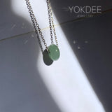 A-Grade Natural Green Blue Jadeite Barrel No. 220606
