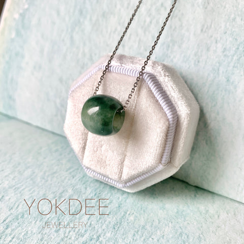 A-Grade Natural Bluish Green Barrel No. 172458