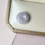 SOLD OUT: A-Grade Natural Lavender Jadeite Donut No. 172473