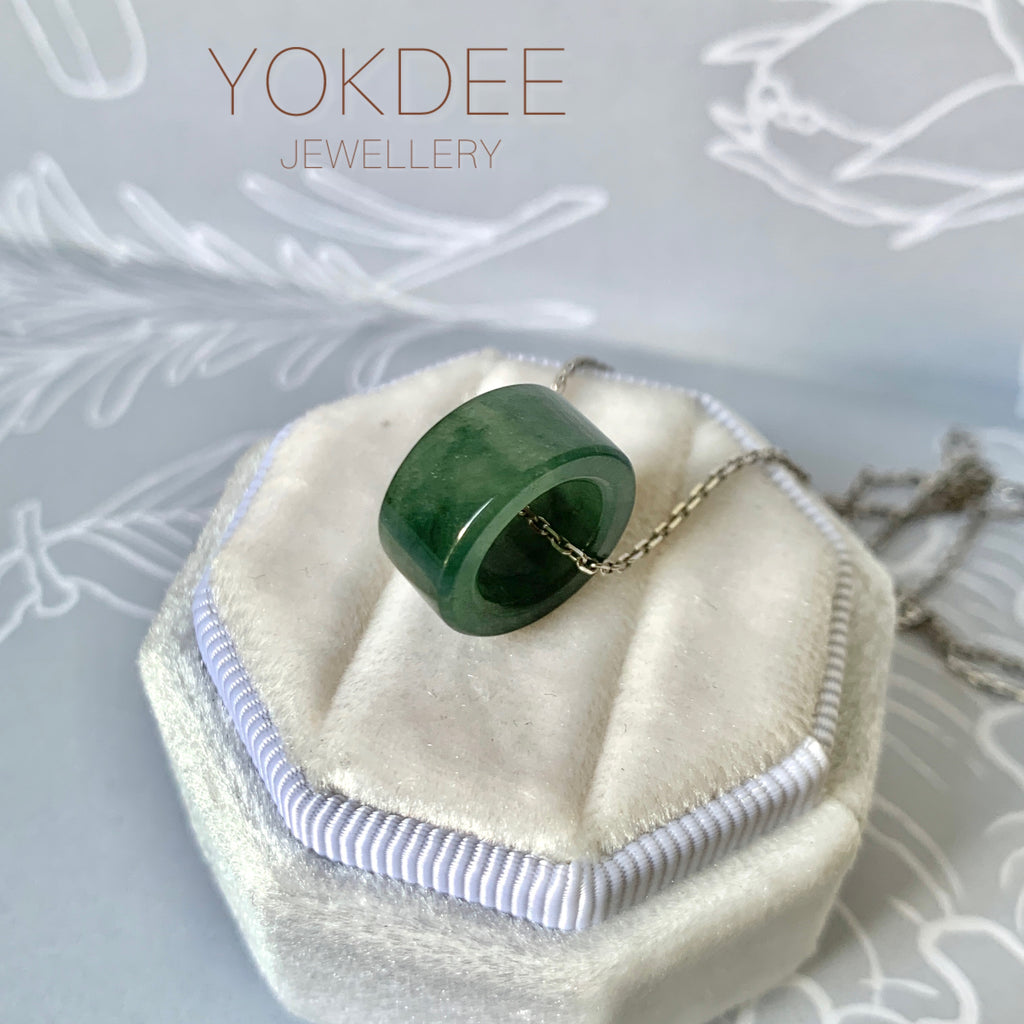 A-Grade Natural  Bluish Green Barrel No. 172463