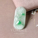A-Grade Moss On Snow Sparrow Peach Pendant No. 171117