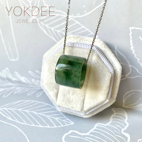 A-Grade Natural Bluish Green Barrel No. 172464