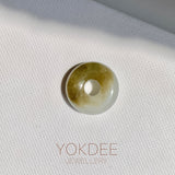 A-Grade Natural Tri-Colour Jadeite Bagel Piece No. 172657