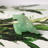 A-Grade Natural Green Jadeite Horse Pendant No.172195