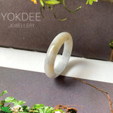 18.9mm A-Grade Natural Tri-Colour Jadeite Ring Band No. 161729
