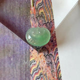Icy A-Grade Apple Green Jadeite Ruyi Pendant No. 172989