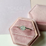 0.92 cts Icy A-Grade Natural Light Blue Jadeite Cabochon No.130392