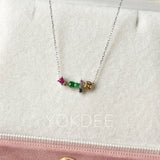 Icy Hulu Jadeite Lucky Charm Necklace No. 173028