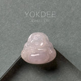 Icy A-Grade Natural Pink Jadeite Buddha Pendant No.170296
