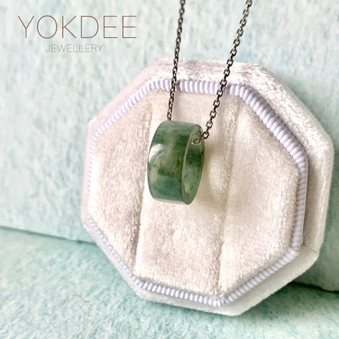 A-Grade Natural  Bluish Green Barrel No. 172460