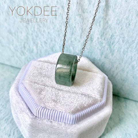 A-Grade Natural  Bluish Green Barrel No. 172461