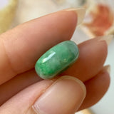 A-Grade Natural  Green Jadeite Donut Pendant No.171770
