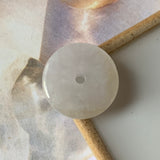 A-Grade Natural Lavender Jadeite Donut No.171767