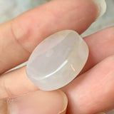 A-Grade Natural Lavender Jadeite Donut Pendant No.171767