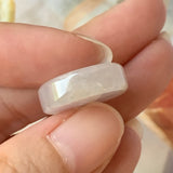 A-Grade Natural Lavender Jadeite Donut No.171767