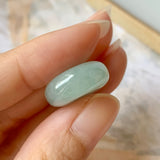 A-Grade Natural Light Green Jadeite Donut Pendant No.171769
