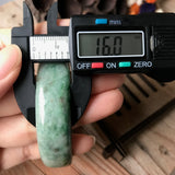 55.9mm A-Grade Type A Natural Jadeite Jade Modern Round Bangle No.151408