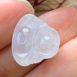 Icy A-Grade Type A Natural Liliac Jadeite Jade Mini Buddha Pendant No.170396