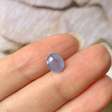 1.4 cts A-Grade Natural Bluish Lavender Jadeite Cabochon No.130239