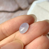 2.1 cts A-Grade Natural Light Bluish Lavender Jadeite Cabochon No.130236