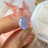 2.5 cts A-Grade Natural Bluish Lavender Jadeite Cabochon No.130237