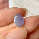 2.5 cts A-Grade Natural Bluish Lavender Jadeite Cabochon No.130237