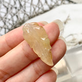 A-Grade Natural Yellow Jadeite Leaf Pendant No.170841