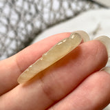 A-Grade Natural Yellow Jadeite Leaf Pendant No.170841