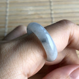 A-Grade Type A Natural Jadeite Jade Abacus Ring No.161320 & 161321